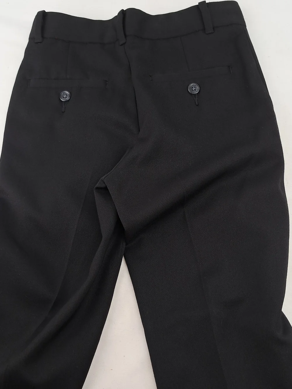 Calvin Klein Boys Size 8R Black Dress Pants  Polyester Rayo
